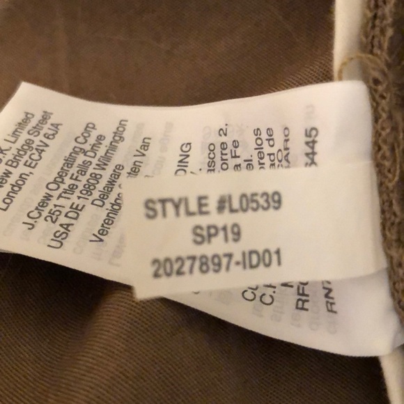 J. Crew SLIM FLEX khakis. NWT, Light Weight! - Picture 10 of 12